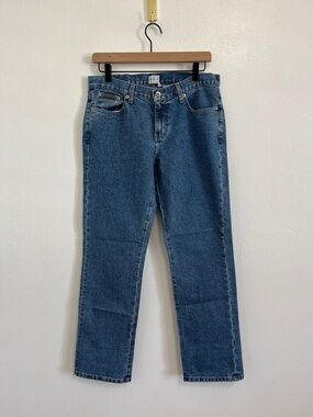 Calvin Klein Jeans Women's Straight-Leg Denim in Medium Blue Wash